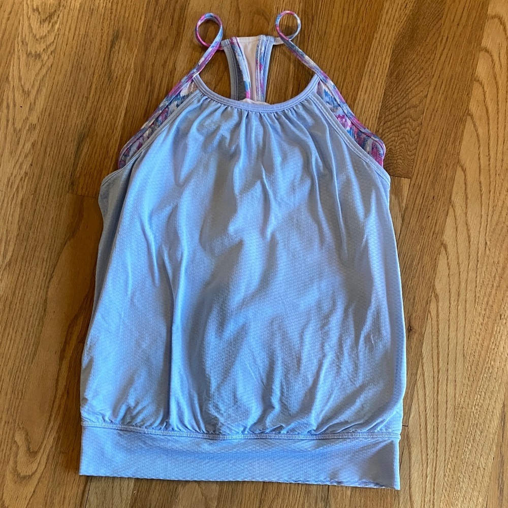 Ivivva Blue Tank size 12